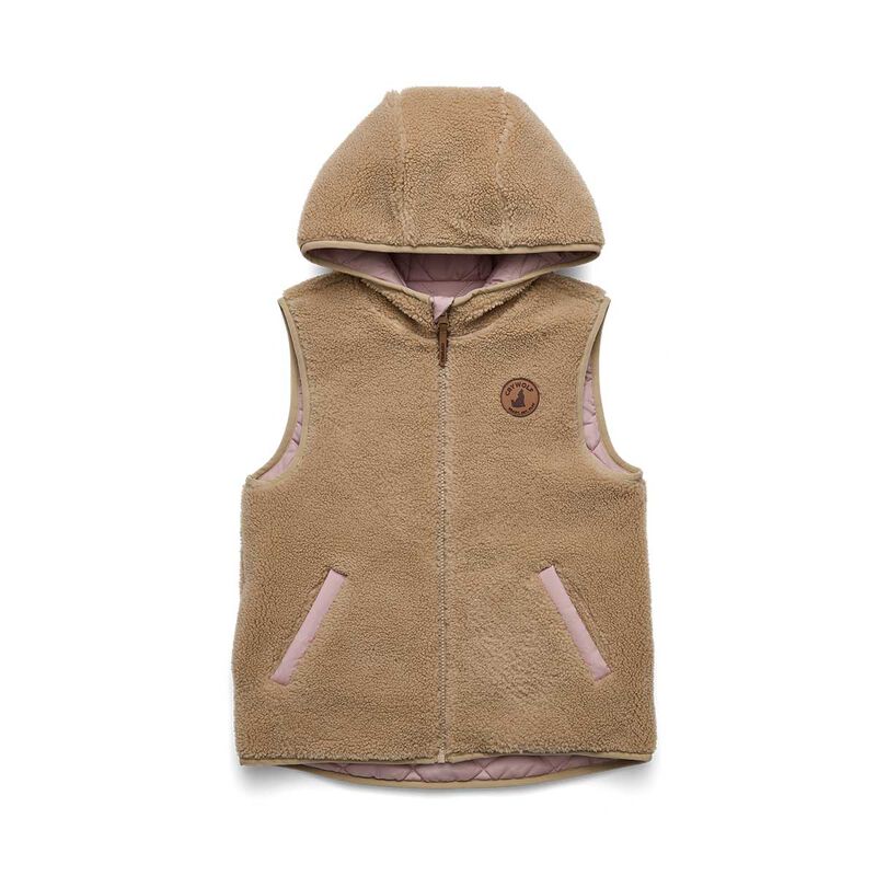 Crywolf Reversible Hooded Yeti Vest image number 1